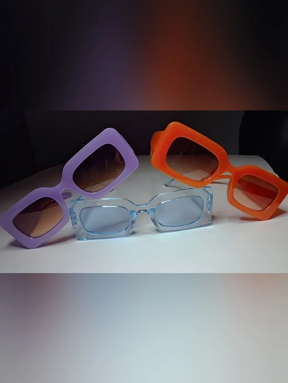 Chic Summer Thick Framed Women's/Teen's Sunglasses MultiColor Single/Bundle Avai